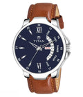 ⌚✨(TITAN) Men’s Analog Leather Watch – Stylish &amp; Classic Look ✨⌚