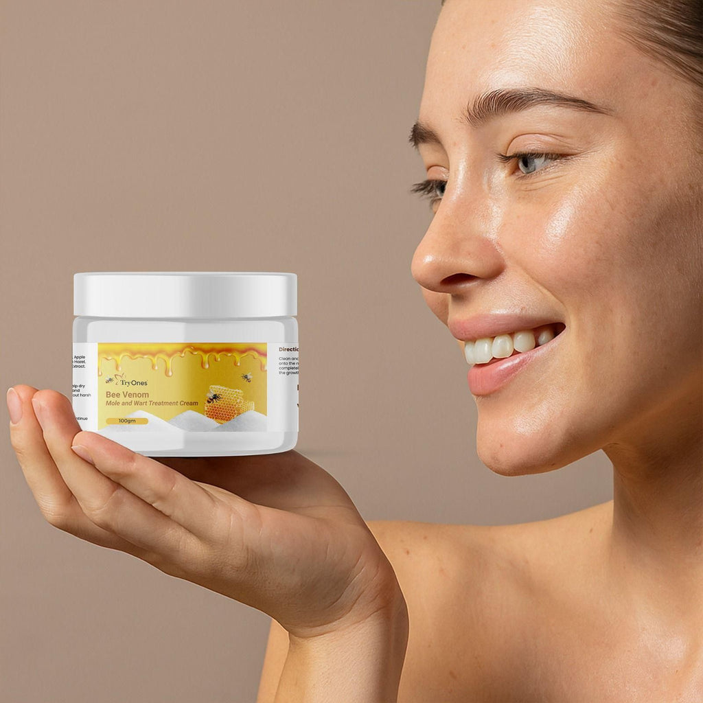 Bee Venom Mole and Wart Treatment Cream 100 gm Pack of 1