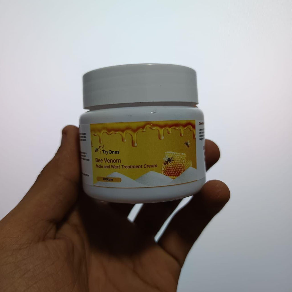 Bee Venom Mole and Wart Treatment Cream 100 gm Pack of 1