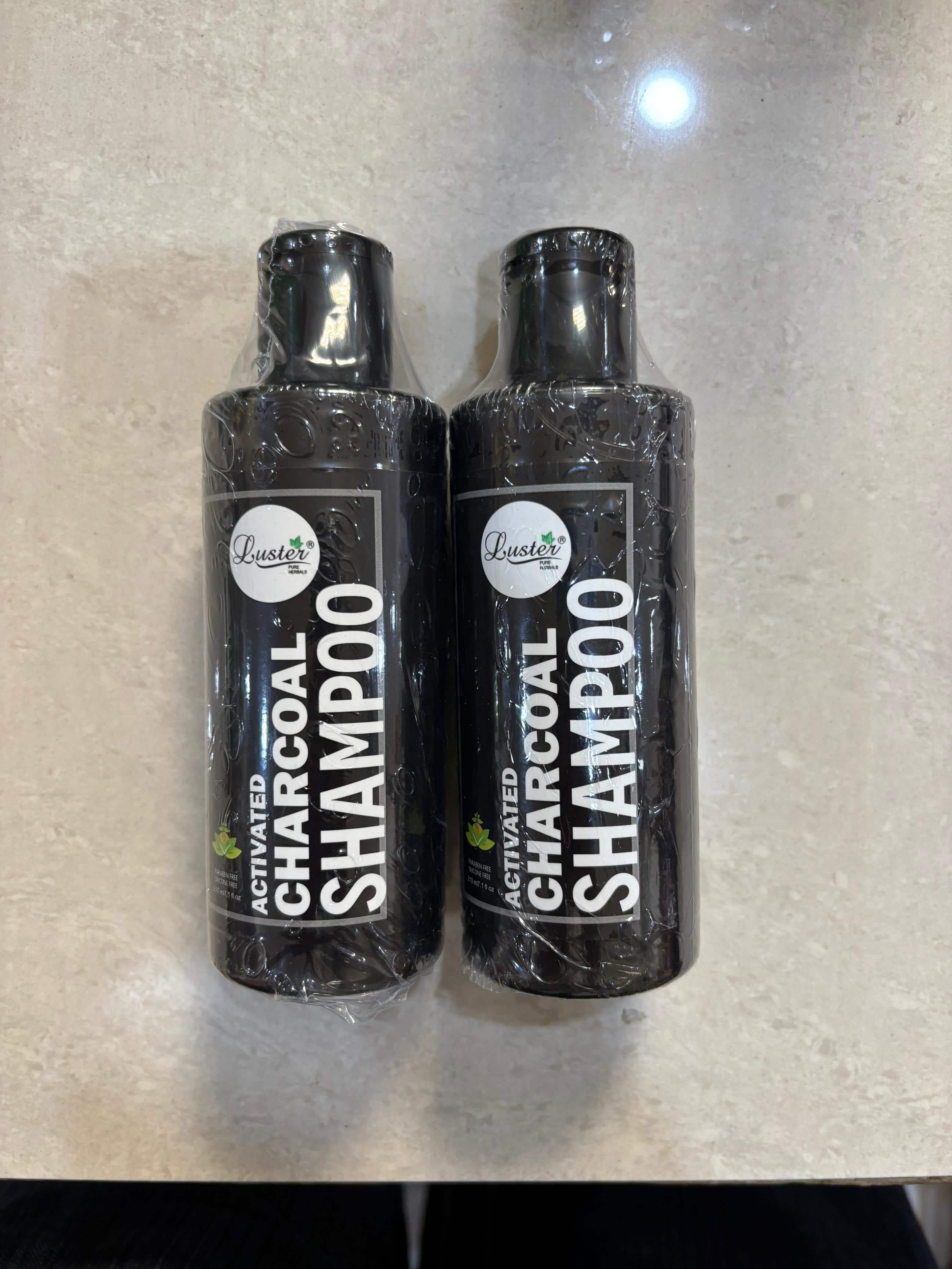 Activated Charcoal Shampoo 210 ml each Pack of 2